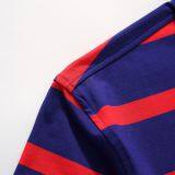 Yixigeluo2017 Summer Business New Stripe Short Sleeved Polo Shirt Men's T-shirt T-shirt Lapel Burst Men thumbnail-4