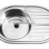 POATS PS-381(R )Stainless Steel Sink Size:770x500x180mm thumbnail-1