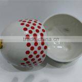 Hot Sale Personalized Color Glazed Decorative Ceramic Custom Printed Candle Jars thumbnail-2