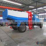 DONGFENG 140 4*2 Side Load Garbage Truck 10m3 thumbnail-1