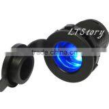 12V DC Waterproof LED Color Power Socket thumbnail-2