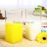Iced Beverage Glasses Cups ,Capacity: 13-Oz / 400 Ml, Square Shaped, Borosilicate Glass thumbnail-3