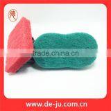 Scrub Cleaning Melamine Sponge With Scouring Pad thumbnail-2
