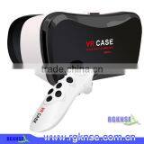 Fashion Style VR Case 2 Generation Virtual Reality 3D Glasses for IOS and Android Phone With Gamepad thumbnail-6