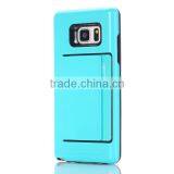 Card Slot Phone Case TPU + PC Phone Shell Protecive Back Cover for Samsung Note7 thumbnail-5