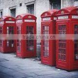 Red Antique London Public Telephone Booth Decoration for Sale Made by Chinese Manufacture thumbnail-4
