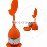 304 Stainless Steel Tea Infuser /leaf Shape Tea Ball thumbnail-1