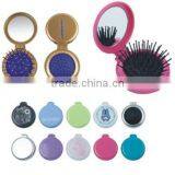 Hair Brush With Mirror , Hairbrush With Mirror , Compact Brush With Mirror thumbnail-1