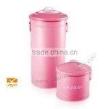 Metal Trash Bin Wholesales Pink Trash Bin thumbnail-1