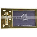 Special Price Enchanting Gold Plated Metal Photo Frame thumbnail-2