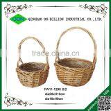 Bulk Wicker Woven Gift Basket Antique Willow Handle Basket for Sale thumbnail-3