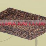 WATER HYACINTH BASKET/ TRAY TCC-BK23