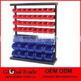 Half Bulk Bin Storage Rack.Plastic Wall Mounted Storage Bins Rack Board Bin.T0012 thumbnail-1