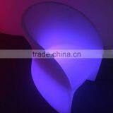 PE Material Durable Waterproof Led Light Chair/ Colorful Led Bar Funiture Restaurants Hotel Used Rechargeable Led Chair thumbnail-3