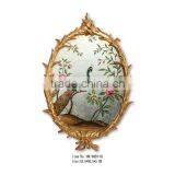 Flower/ Bird Hand Drawing With Oval Frame MK-0019-01 thumbnail-2