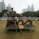 Outdoor Garden Decoration Resin Craft Life Size Soldier Statue thumbnail-3