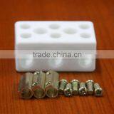 Factory! 3 Way Ceramic Terminal Block/porcelain Wire Connectors/terminal Connector Block thumbnail-3