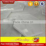 Polished White Carrara Marble Coasters Hexagon Tiles thumbnail-5