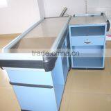 Stainless Supermarket Cash Counter