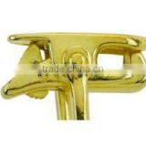 Solid Brass Swivel Eye Snap Hook With Clip, 5/8" Solid Brass Hook thumbnail-5