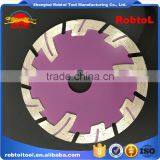 4" 105mm Diamond Blade Turbo Deep Tooth Triangle Grinding Wheel Stone Tile Saw Blade Cutting Marble Abrasive Cutter Disc thumbnail-1