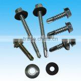 Hexagon Head Self Drilling Screw With EPDM Washer From Guangzhou Supplier thumbnail-2