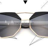 2016 New Fashion Dazzle Colour Hexagon Sunglasses Fine Really Membrane Cycling Beach Sunglasses Outdoor Sports Mirror thumbnail-2