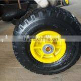 3.00-4 High Quality Pneumatic Small Rubber Wheels thumbnail-1