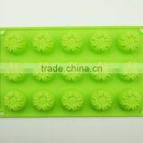 1192 15 Pcs Roses Shaped Silicone Chocolate Mould and Mold thumbnail-4