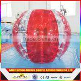PVC TPU Pop Human Amusement Park Inflatable Football Bumper Bubble Ball Color Bumper Ball