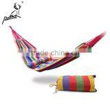 2 Person Folding Garden Hanging Cotton Portable Outdoor Camping Hammock