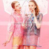 China Factory Women Raincoats, Fashion Transparent Raincoats for Ladies thumbnail-1