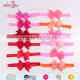 Good Quality Fancy Flower Elastic Baby Hair Headband for Infants and Toddlers thumbnail-4