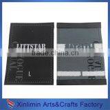 2016 New Manufactured Woven Logo Fabric Label