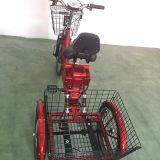 350W 48V Electric Trike With Front Rear Basket,EWheels Adult Electric Tricycle thumbnail-4