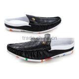 Fashion pu Leather Peas Shoes Casual for Men High Quality, Adults Camouflage Men Casual Shoes Sample for Male thumbnail-4