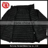 Light Weight Black Color Men Nylon Winter Jacket Zip up thumbnail-3