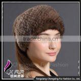 CX-E-39A 2016 Winter Fashion Knit Mink Fur Head Band thumbnail-2