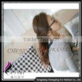 CX-E-26 New Design Hign Quality Qute Mink Fur Elastic Hair Band Accessories thumbnail-3