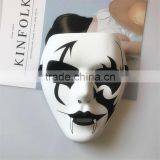 New Arrivel Fashion Party Mask Unique Funny Halloween Ghost Mask Hand-painted Hip-hop Mask thumbnail-5