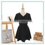 Korean Short Umbrella Dresses New Fashion Ladies New Model Dress thumbnail-2