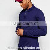 Sports Long Sleeves Men Pique Polo Shirt, Personalized Custom Polo Shirt Importer, Gym Golf Polo T-shirt Wholesale thumbnail-4