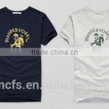 Gold Foil Printing Man T Shirt Wholesale thumbnail-2