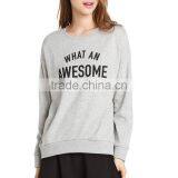 Soft Comfy Printed Latest Design Sweatshirt