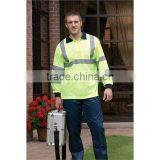 Men Hi Vis Long Sleeve Polo Shirt thumbnail-1