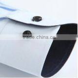 Solid Color Shirt China Supplier Competitive Price Oem Fancy Printed Collar&cuff Western Shirt for Men thumbnail-2