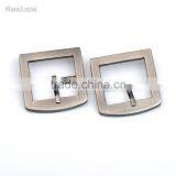 25mm 1inch Square Metal Alloy Buckle Pin Belt Bag Buckle High Polish Black Nickle Brush Color Craft Accessories BK-013 thumbnail-1