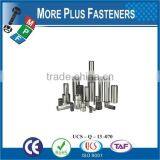 Made In Taiwan Stainless Steel Drive Rivet Pin Head Drive Rivet Pin Screw thumbnail-1