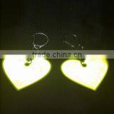 Cheap Custom Heart Shape Reflective Hanger Keychain Souvenir thumbnail-1