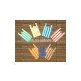 HDPE Plastic Stripe T-shirt Bags for Shopping thumbnail-2